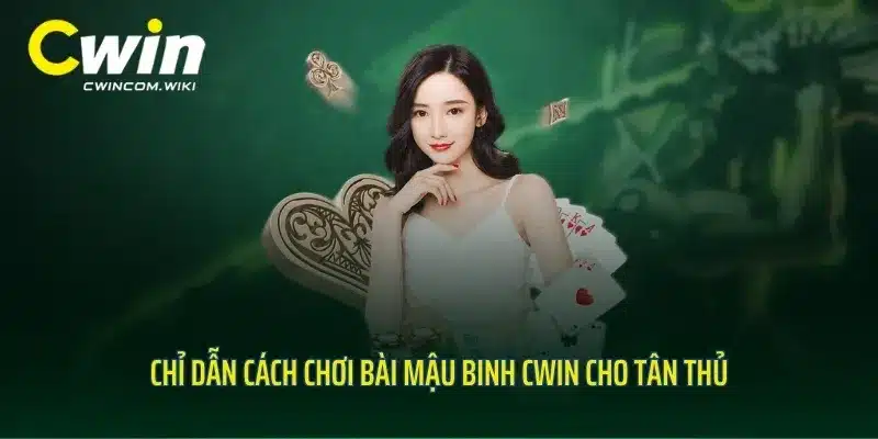 Chỉ dẫn cách chơi bài Mậu Binh CWIN cho tân thủ